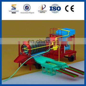 SINOLINKING Alluvial Gold Separator for Processing Refining Mineral