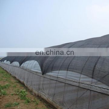 Greenhouse roof polyethylene shadow shade net