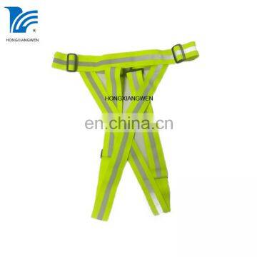 High Visibility adjustable lightweight elastic Reflective Vest