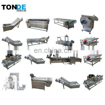 Industrial Factory Price Crisp Potato Chips Production Line Frozen French Fries Processing Plant