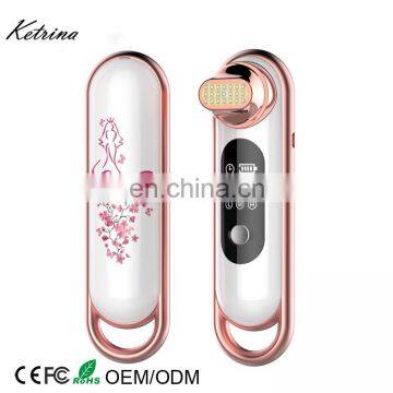 2018 Skincare Makeup Beauty Device EMS & RF Electroporation Face Massager Vibrator photo-4