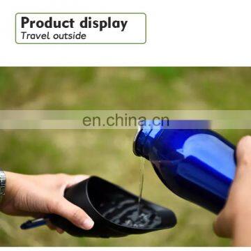 Stainless Steel Dog Travel Water Bottle Portable For Outdoor Walking Pet Waterer Bottles photo-3