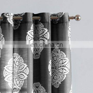 HOT SALE   print sheer voile curtains with special design