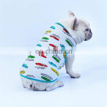 Hot Sale Fashion Cute Summer Thin Cartoon Pet Vest Dog Clothes photo-2