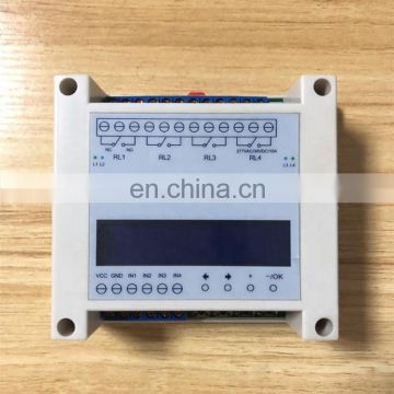 4 way timer relay PTR4 controller  PTR4-IND