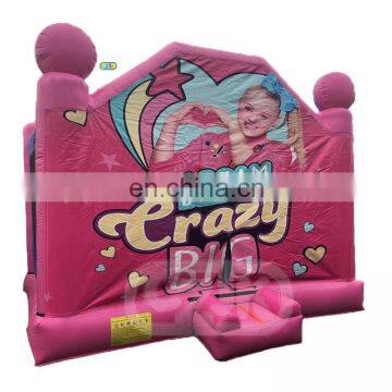 inflatable jojo siwa modular panel jumping bounce house bouncer for home