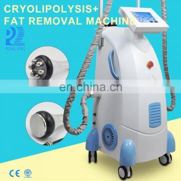 2018 crypolysis fat freezing machine, 4 handles criolipolisis /fat freezing machine home device