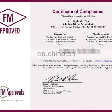 Fire Fighting Steel Pipes With UL FM Certificates for Exthinguishing photo-7