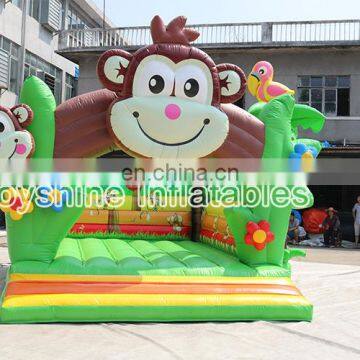 Childhood Inflatable Monkey Jumper Bouncer Kids Children Outdoor Jumping Zoo Bouncy Castle For Sale photo-6