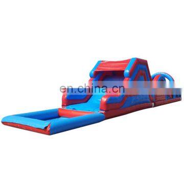 Commercial Inflatable Obstacle Course Game Slide Bouncer With Pool