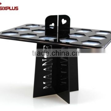 12 big hole makeup brush stand / Air dry brush rack holder 12 hole /Rack for dry big size makeup brushes