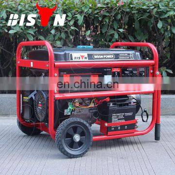 BISON CHINA 5.0kw 3 Phase Generator Set 190F 15HP Single Cylinder OHV Gasoline Engine 5000 watt Generator Set