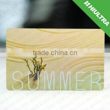 ISO14443 Transparent Rewritable Smart Card With Magnetic Stripe photo-5