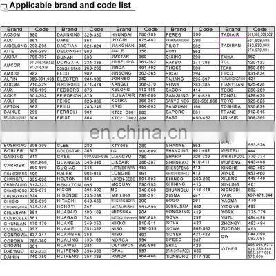 1000 in 1 K-1028E Air Conditioner AC Remote Control LCD Universal Conditioning Controller photo-6
