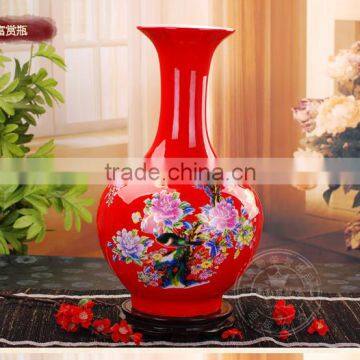 Ceramic Flower Vase for Modern House Decoration