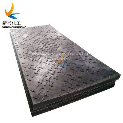 Fire retardant HDPE plastic temporary ground mat construction access routes Fire retardant road mats