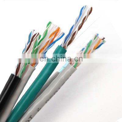 Pure copper conductor cat5 cat6 cat7 network cable