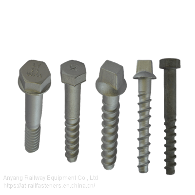 Screw Spikes for Railway Rail Fastening