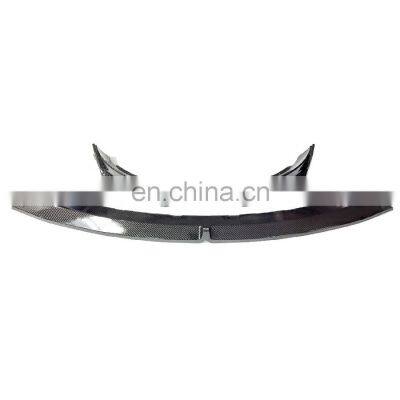 Gloss black Carbon fiber car bumper front lip for Tesla model-3   2019-2020 sport front lip for Tesla model-3   2019-2020