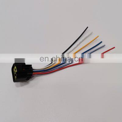 Factory Sell Male Female 6 Pins Plug Waterproof Motorcycle Wire Connectors in Wiring Harness