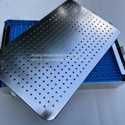 Stainless steel trays for disinfection and storage