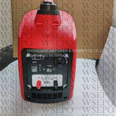 WSE2000I 48V Portable Silent Smart DC Battery Charger Generator With AutoStart /AutoStop Function