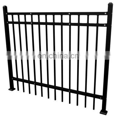 High Security  Decorative Steel Palisade Fence  from China factory for garden boundary resident