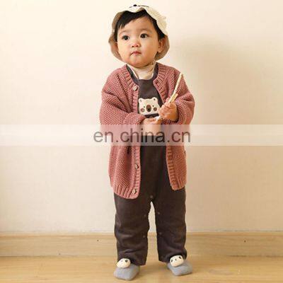 Plain Baby Basic Cashmere Clothing Sweater Cardigan photo-3