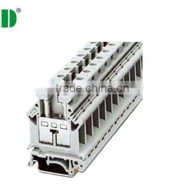 12.2 mm width DIN Rail Terminal Blocks 25 mm2 With industrial terminal block