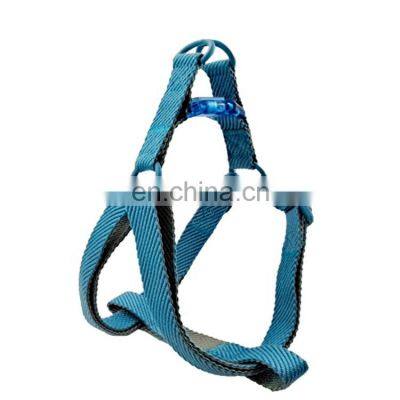 New fashion increase escape dog harness with ID buckle safe and high quality cotton material pet harness