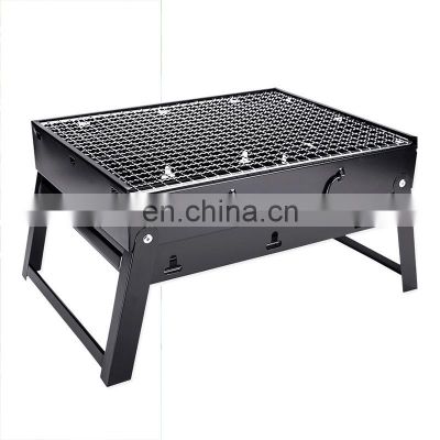 Folding Charcoal Grill Bbq Grill Portable Household Stainless Steel