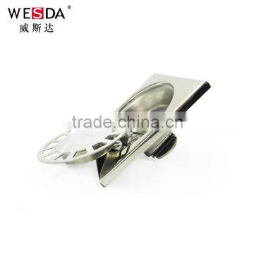WESDA 3.5inch High Quality Double Sealing Brass Floor Drain,rectangular Floor Drain,floor Drains Stainless Steel photo-2