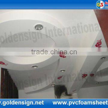 eco friendly pvc foam sheet/manufactura de PVC plancha/eco/saludable