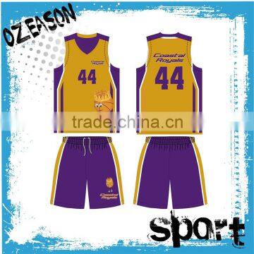 Wholesale factory price china custom basketball team uniforms