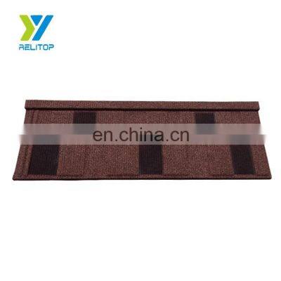 Cheap Stone coated building materials colored metal panels roofing tile