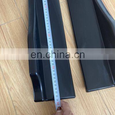 Factory Supply Discount Price Gloss Black+Red Side Skirts Side Splitter For Benz Bmw Audi photo-5