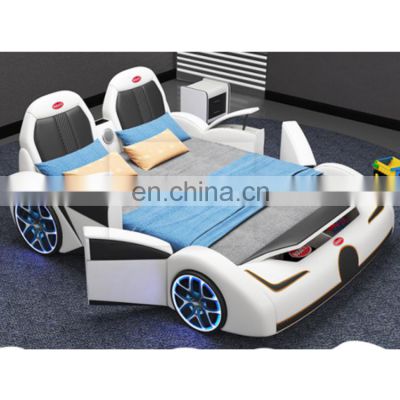 2021 Cartoon Child Bedroom Furniture with sports car design