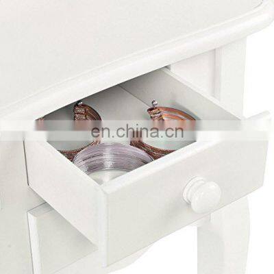 Factory Folding Mirror Vanity Set Makeup Table Dresser photo-3