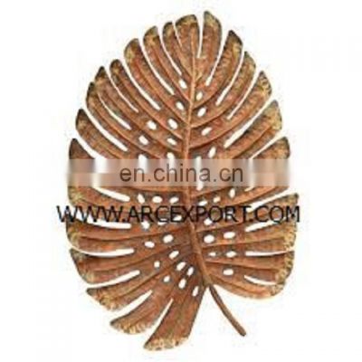 copper antique leaf wall decoration