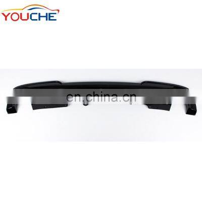 M performance style ABS plastic rear diffuser lip for 2010-2017 BMW 5 series F10  MP style M-tech bumper