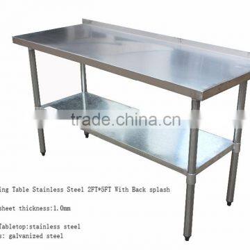 catering table stainless steel