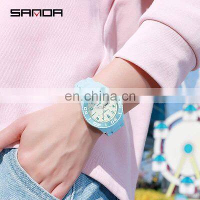 SANDA 6051 Fashion Men Quartz Watch Business Wristwatch Outdoor Sport Watch Man Waterproof photo-4