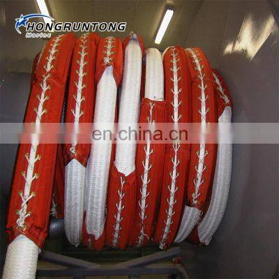 Marine Mooring Grommet Type SPM Polyamide Double Braided Hawsers With PU Encapsulate Tubular Thimble photo-3