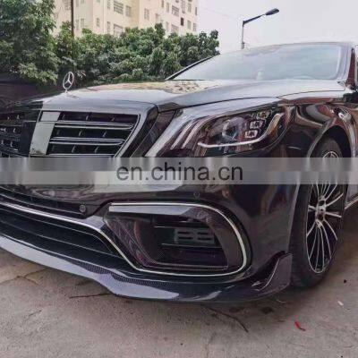 Runde Car Modification W222 Update To Barbu B700 Style Body Kits For Mercedes S-class W222 S320 S350 S400 S63 S65 Body Kit photo-4