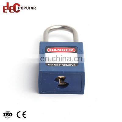 China Supplier Lightweight PA Lock Body Safety Padlock Candado De Seguridad photo-3