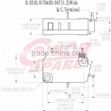 Top Grade Excellent Quality Low-profile Mouse Micro Switch photo-3