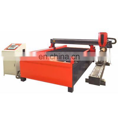 Steel Pipe  4 Axis Cnc  Cutting Sheet Metal Plasma Cutting Machine With Attachment Rotary