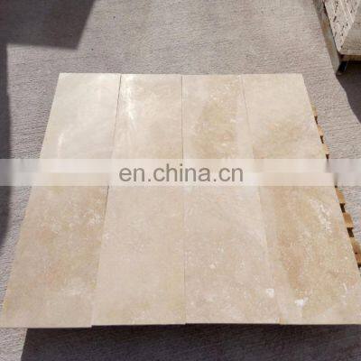 Premium Customized Wholesale Classic Beige Travertine Tile Honed and Filled Made in Turkey CEM-FH-01-24 photo-5