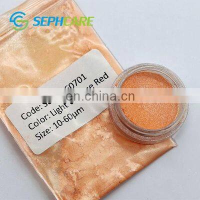 Sephcare Food grade colorants additives colorful mica edible glitter luster dust powder