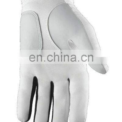 Customized Cabretta Leather Golf Gloves Anti Slip Particle Soft Sheepskin Leather Golf Glove With Multi Color photo-4